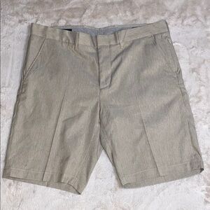 Nordstrom Beige Flat Front Shorts